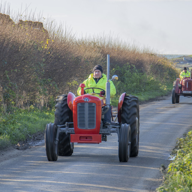 "KMC Tractor Run 2019" by Dorset Rural Photography - £5.00 "KMC Tractor Run 2019" stock image