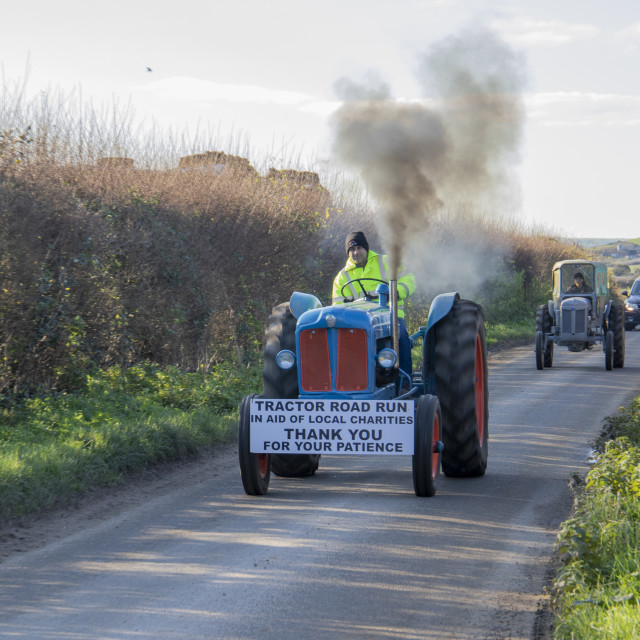 "KMC Tractor Run 2019" by Dorset Rural Photography - £5.00 "KMC Tractor Run 2019" stock image
