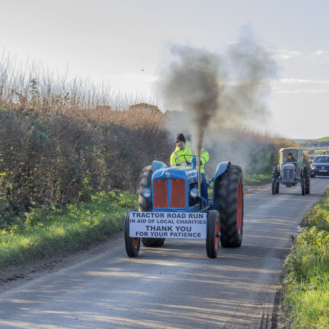 "KMC Tractor Run 2019" by Dorset Rural Photography - £5.00 "KMC Tractor Run 2019" stock image