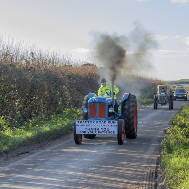"KMC Tractor Run 2019" by Dorset Rural Photography - £5.00 "KMC Tractor Run 2019" stock image