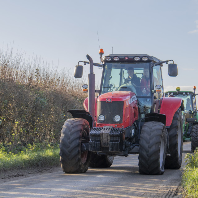 "KMC Tractor Run 2019" by Dorset Rural Photography - £5.00 "KMC Tractor Run 2019" stock image