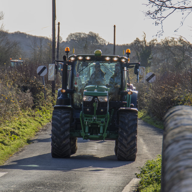 "KMC Tractor Run 2019" by Dorset Rural Photography - £5.00 "KMC Tractor Run 2019" stock image