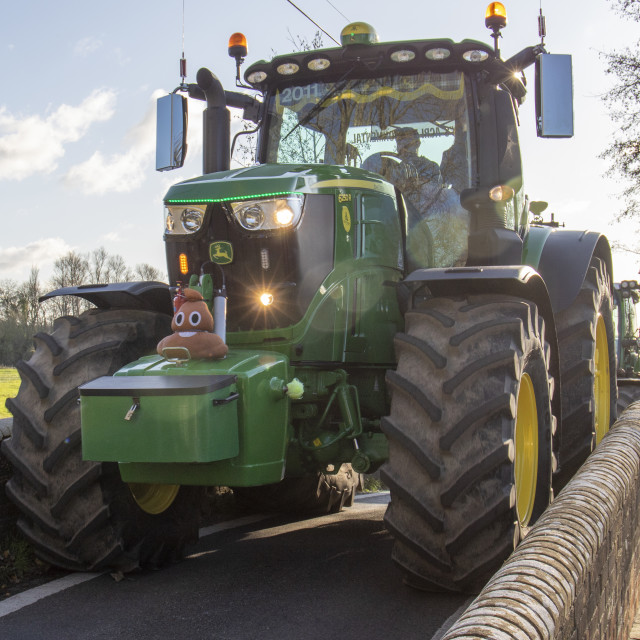 "KMC Tractor Run 2019" by Dorset Rural Photography - £5.00 "KMC Tractor Run 2019" stock image