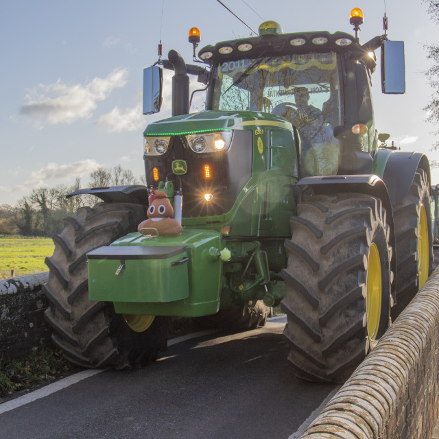 "KMC Tractor Run 2019" by Dorset Rural Photography - £5.00 "KMC Tractor Run 2019" stock image