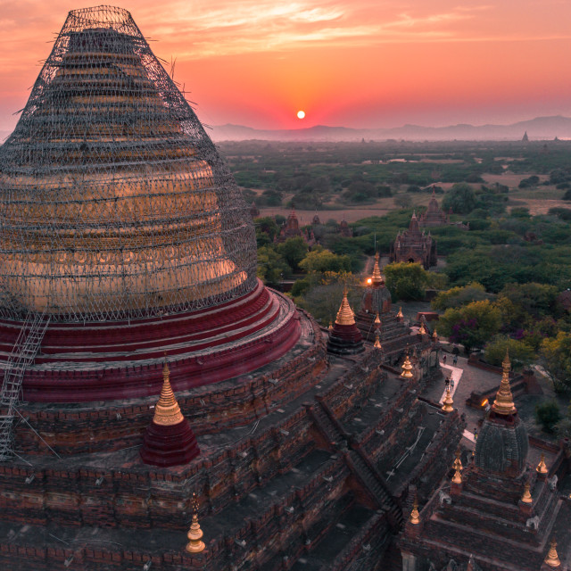 "Temples of Bagan" by Charley Vision - $4.88 "Temples of Bagan" stock image