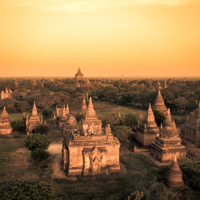 "Temples of Bagan" by Charley Vision - $4.88 "Temples of Bagan" stock image