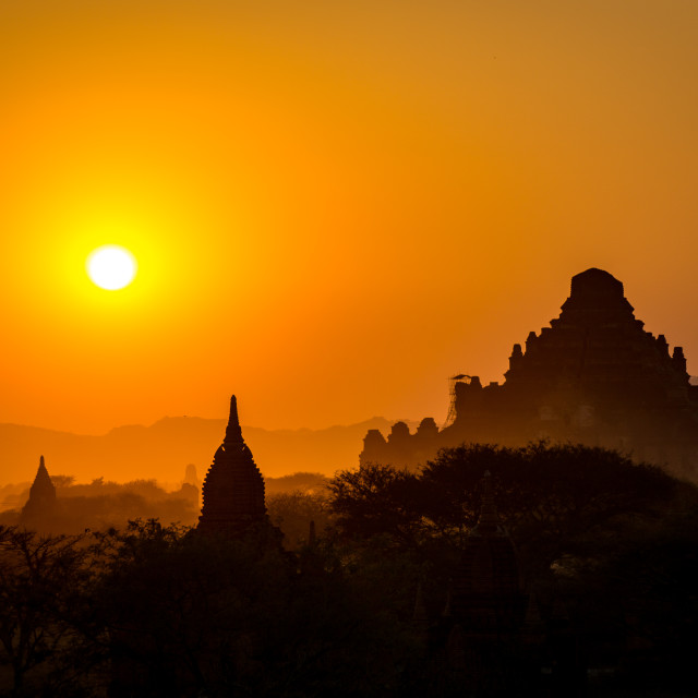 "Temples of Bagan" by Charley Vision - $4.88 "Temples of Bagan" stock image