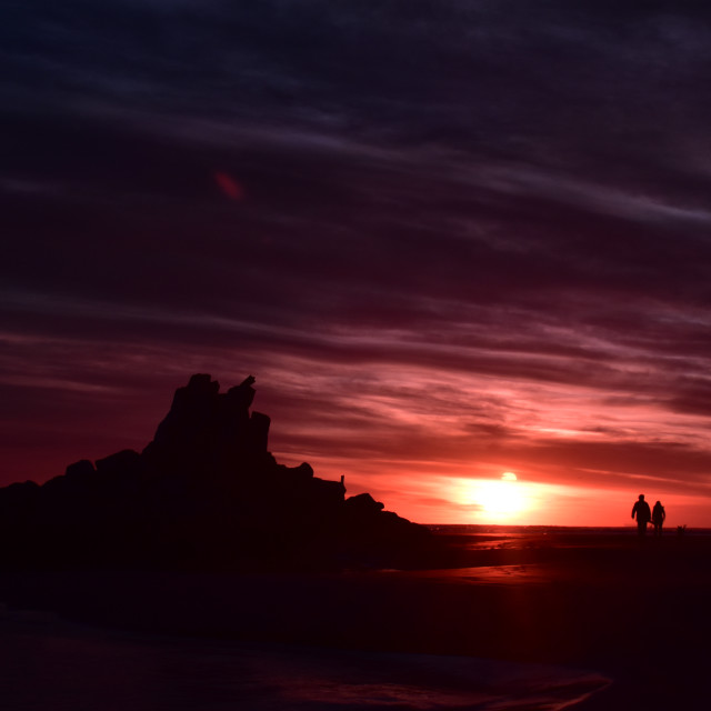 "Shag Rock sunrise 2" stock image
