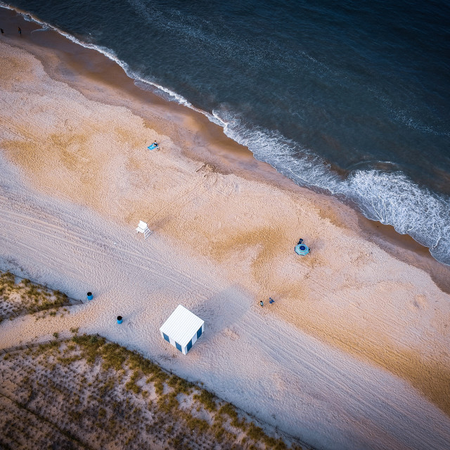 "Morning Beach" stock image