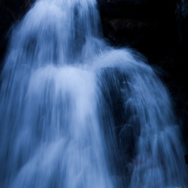 "fossarrett waterfall- iceland" stock image