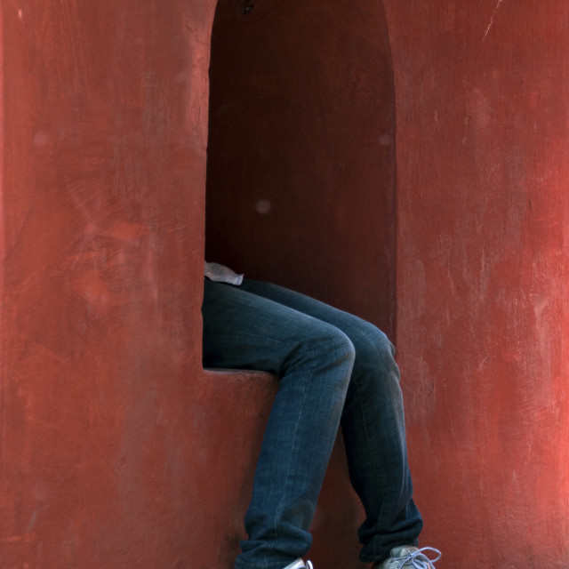 "A Window Of Rest" stock image