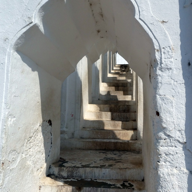 "Shadows and Steps" stock image