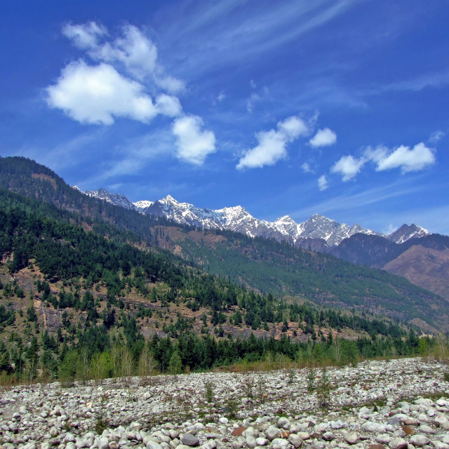 "Magnificient Manali" stock image