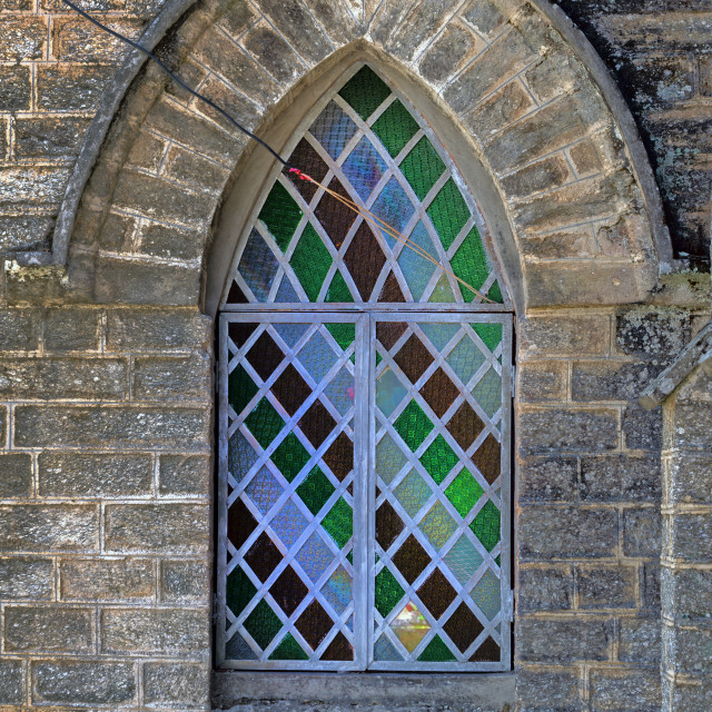 "ST MARY’S CHURCH AT LANSDOWNE, UTTARAKHAND, india" stock image