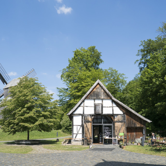 "Bielefeld farmhouse museum" stock image