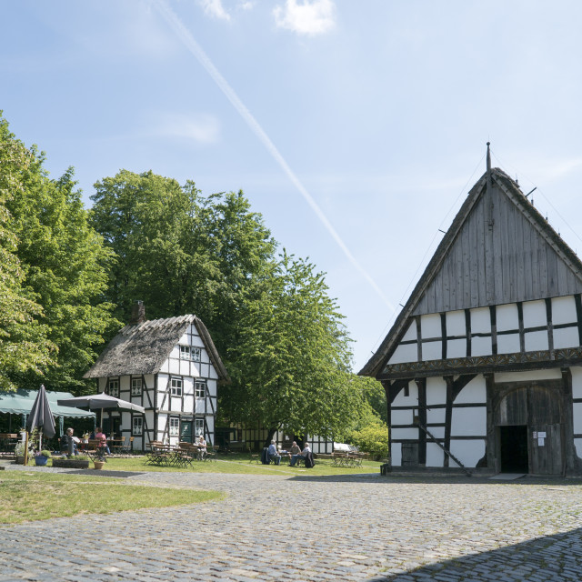 "Bielefeld farmhouse museum" stock image