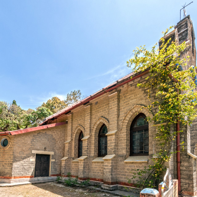 "St John's Catholic Church at Lansdowne" stock image