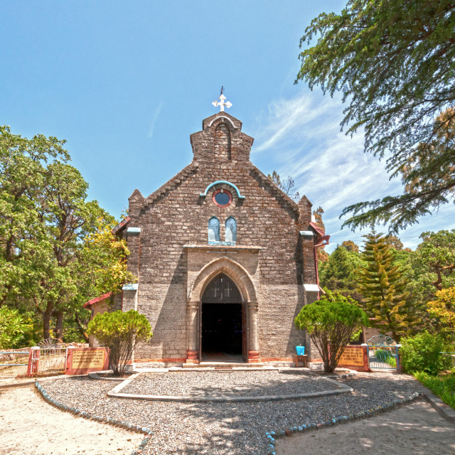 "St John's Catholic Church at Lansdowne" stock image