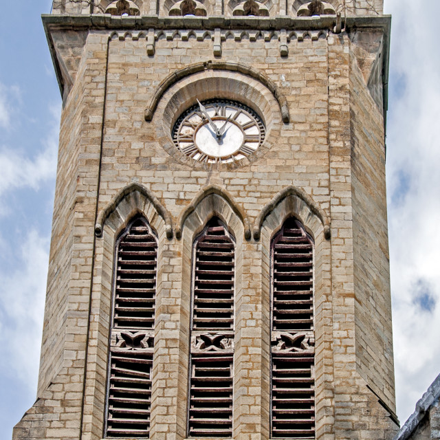 "A Clock Tower" stock image