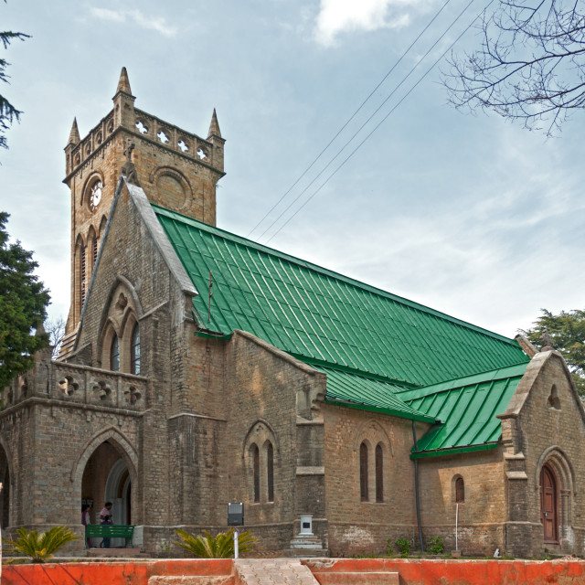 "The Christ Church" by www.nishantdavid.ca - £13.00 "The Christ Church" stock image