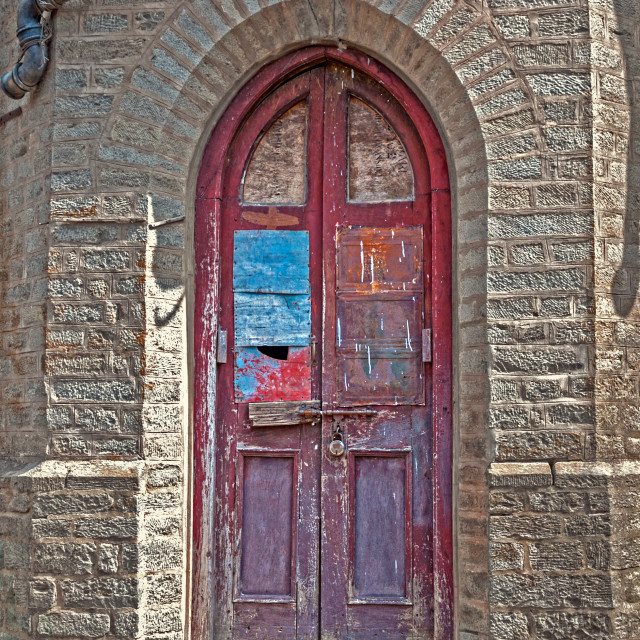 "An old door" by www.nishantdavid.ca - £13.00 "An old door" stock image