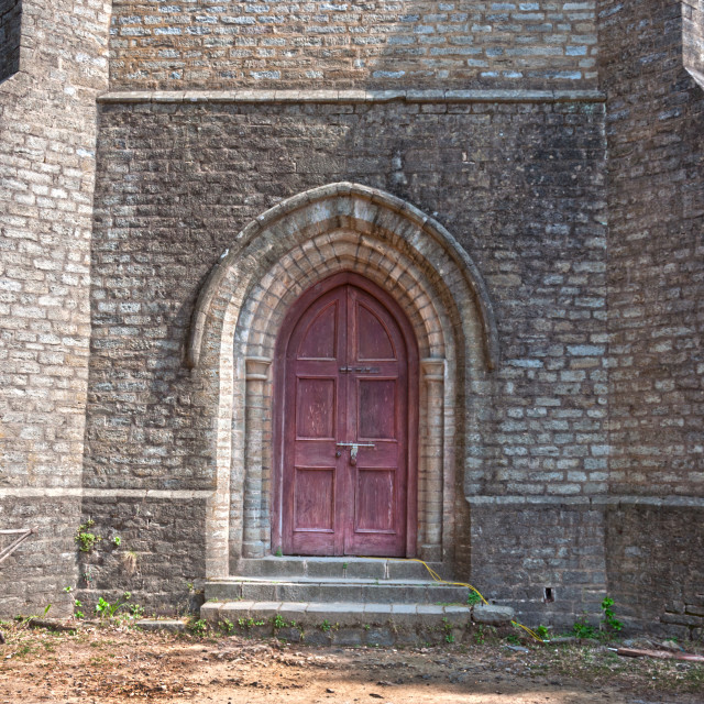 "An old door" stock image