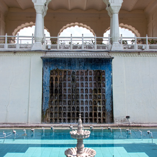 "The Pinjor Gardens or Yadavindra Gardens" stock image