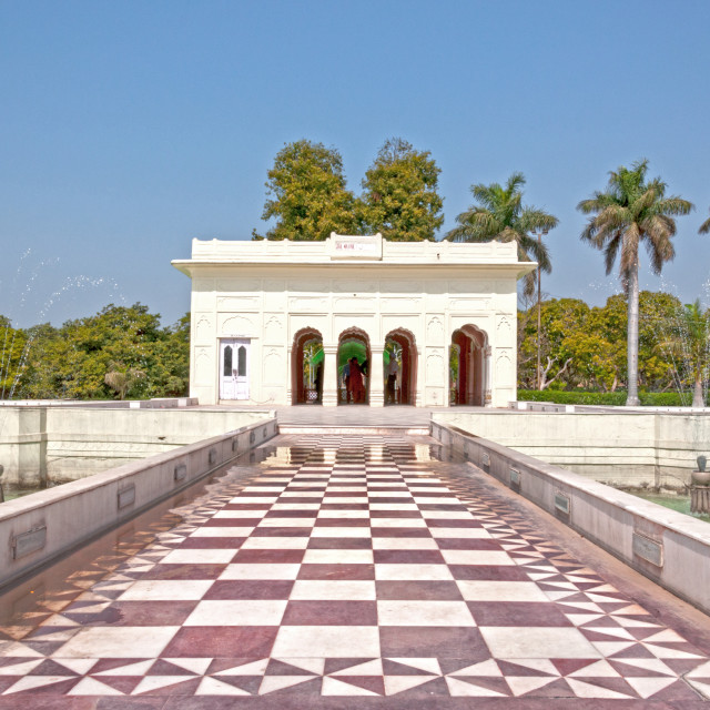 "The Pinjor Gardens or Yadavindra Gardens" stock image