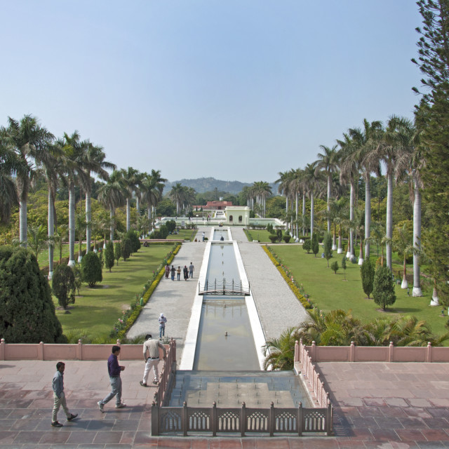 "The Pinjor Gardens or Yadavindra Gardens" stock image