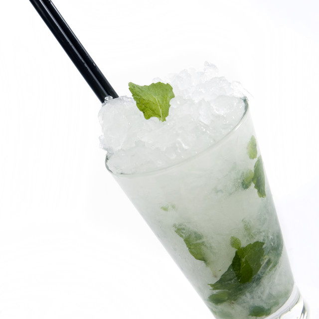"Mojito Rum cocktail" stock image