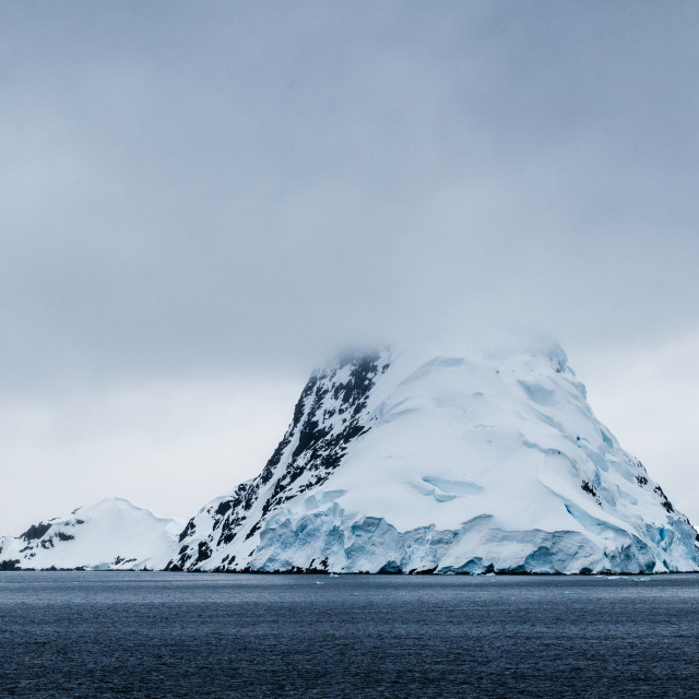 "Antarctica" by Derek Robitaille - £10.00 "Antarctica" stock image