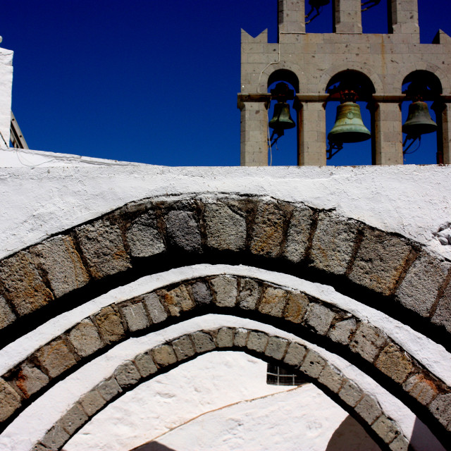 "Arches at the Monastery of Saint John the Theologian in Hora on Patmos" by Julian Worker - £7.50 "Arches at the Monastery of Saint John the Theologian in Hora on Patmos" stock image