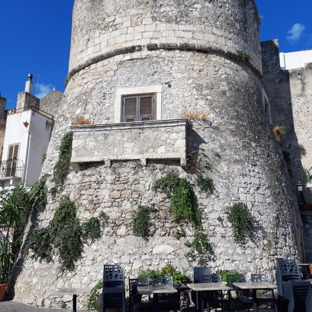 "Peschici - Torre del borgo" stock image