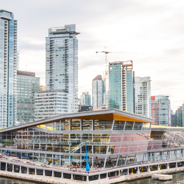 "Vancouver, BC waterfront" stock image