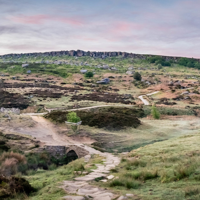 "Burbage Valley South 2" stock image