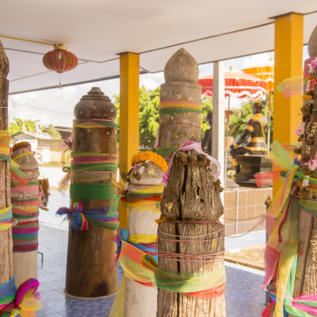 "THAILAND TAK CITY PILLAR SHRINE" stock image