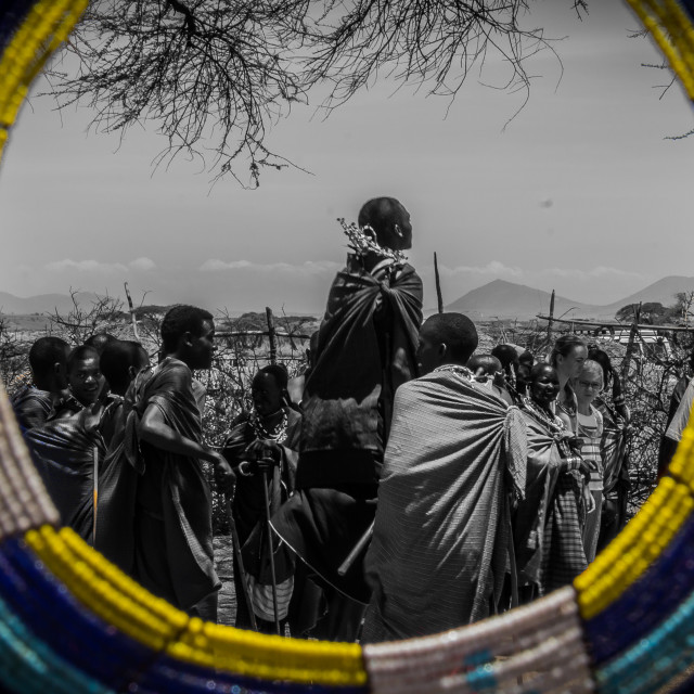 "Tanzania Tribe" stock image