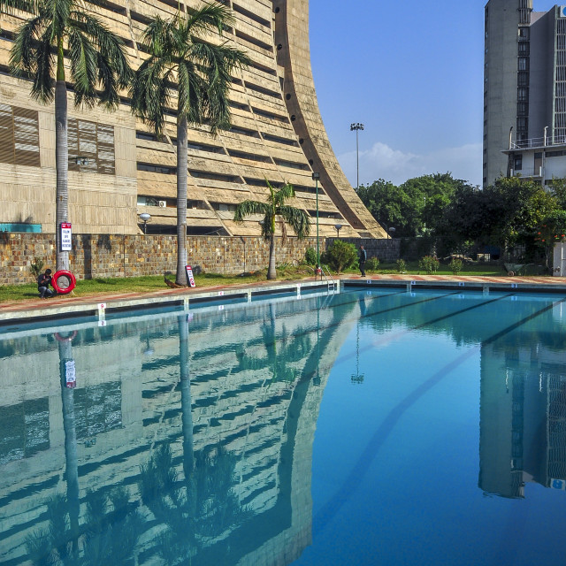 "A Swimming Pool" stock image