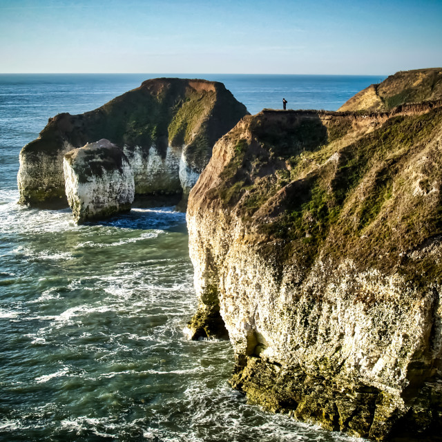 "Flamborough Head, Yorkshire" stock image