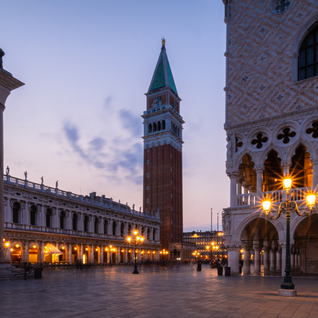 "Piazza San Mark / Piazza St Mark, Venice, Italy" stock image