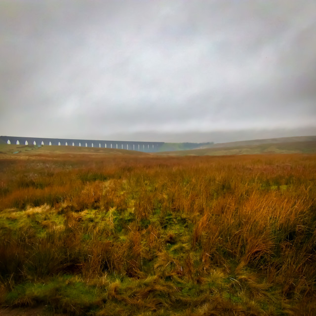 "Ribblehead Viaduct" stock image