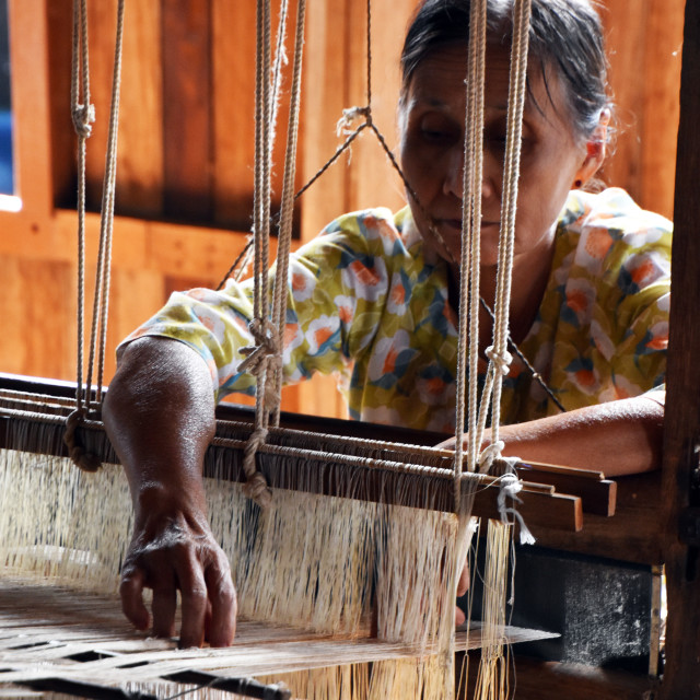 "Weaving" by Len Howell - $18.41 "Weaving" stock image