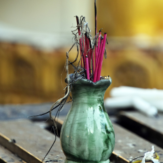 "Incense" by Len Howell - $18.41 "Incense" stock image