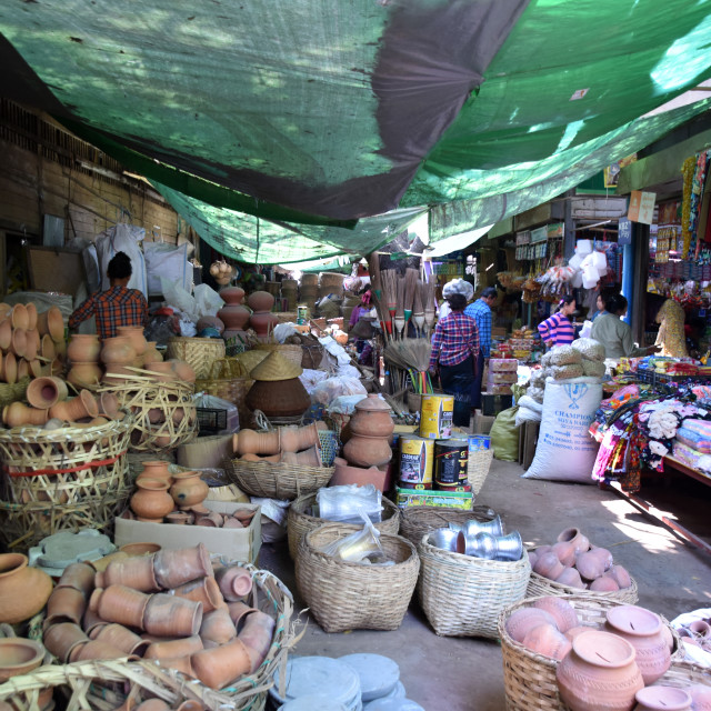 "Market!" stock image