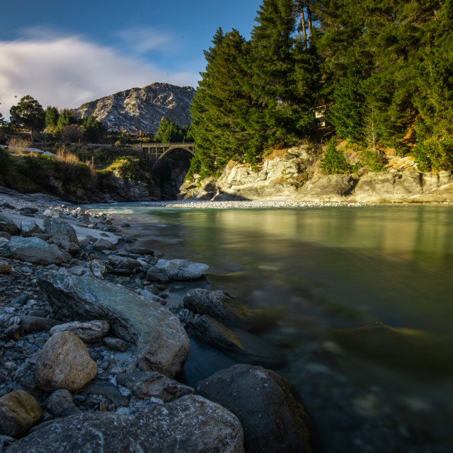 "Shotover River" by Capture and Keep Photography - £10.00 "Shotover River" stock image