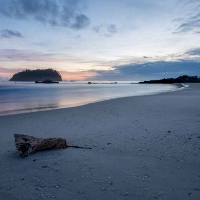 "Sunrise and Mount Maunganui" by Capture and Keep Photography - £10.00 "Sunrise and Mount Maunganui" stock image
