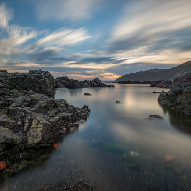 "Sunset at Red Rocks" by Capture and Keep Photography - £10.00 "Sunset at Red Rocks" stock image