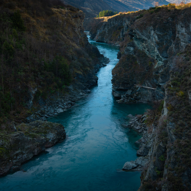 "Shotover Canyon" by Capture and Keep Photography - £10.00 "Shotover Canyon" stock image