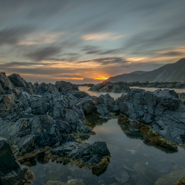 "Sunset at Red Rocks" by Capture and Keep Photography - £10.00 "Sunset at Red Rocks" stock image