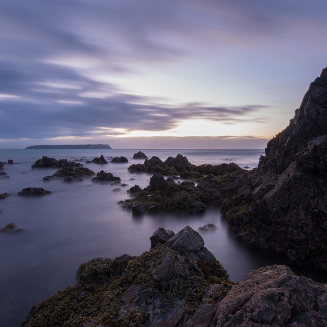 "Sunset at Plimmerton" by Capture and Keep Photography - £10.00 "Sunset at Plimmerton" stock image